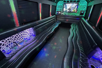 Novi Limo Bus Interior