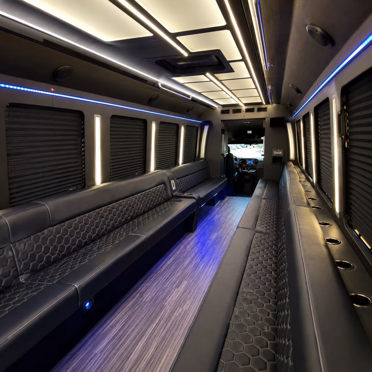 across novi michigan party bus rental