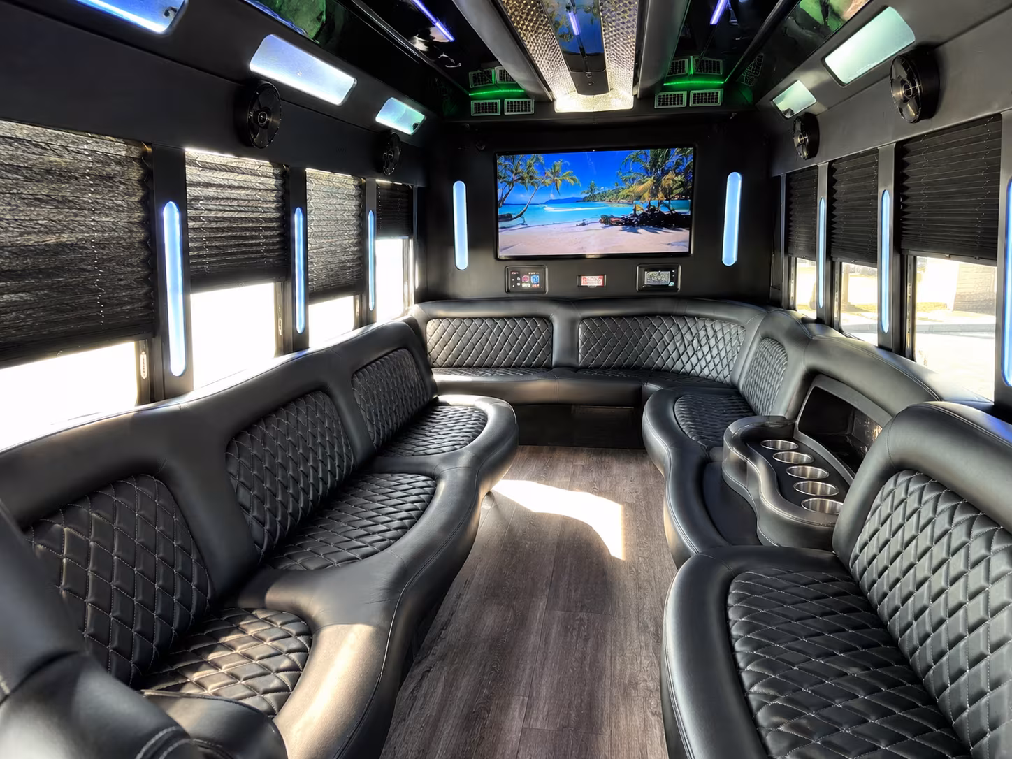 prom party buses in novi that keep your whole group together all night
